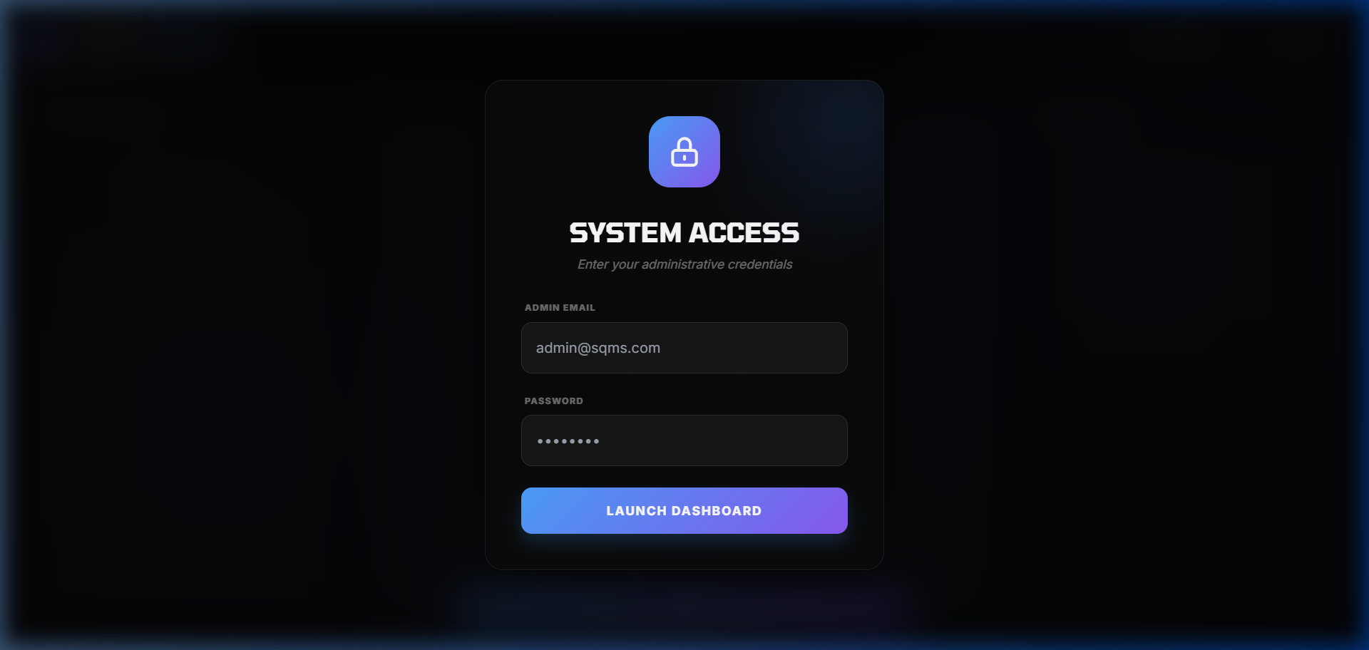 SQMS - Smart Queue Management System